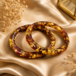 hand made resin bangle