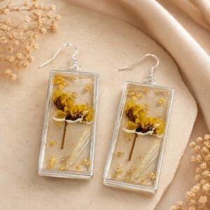 handmade resin earrings